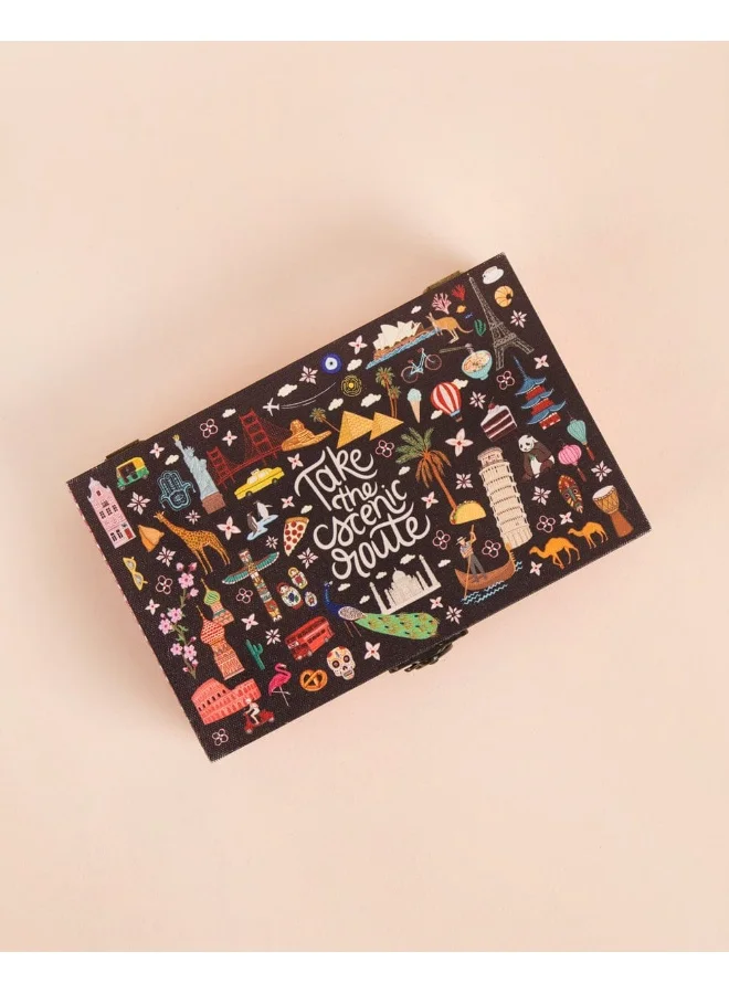 تشامباك Scenic Route Storage Box - Pink