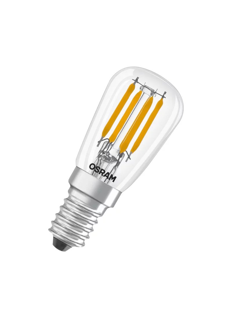Osram - Osram E14 LED T26  Filament Clear 2.8W 827 300° beam angle Warm White, 250lm - Image 1