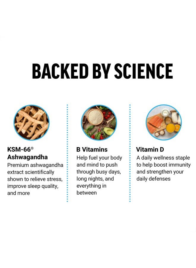 Force Factor Amazing Ashwa for Stress Relief, Memory, Focus, and Immune Support Health, Ashwaganda Supplement with KSM-66 Ashwagandha for Stress, 60 Soft Chews  - Image 4