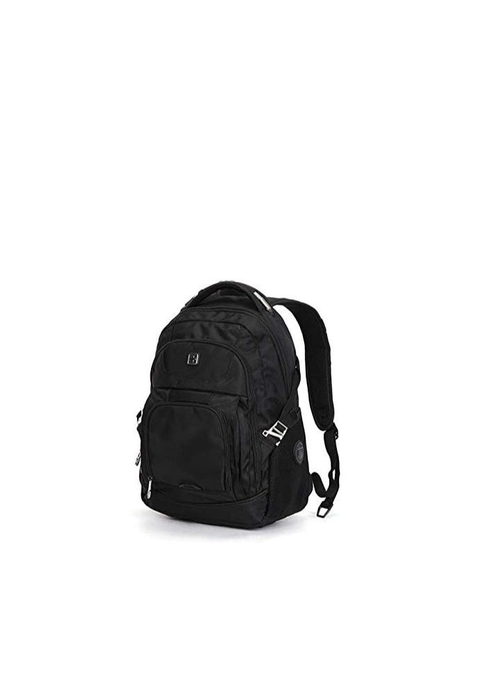 Generic - Backpack For Laptop 16 Inch Black From SUISSEWIN - Image 1
