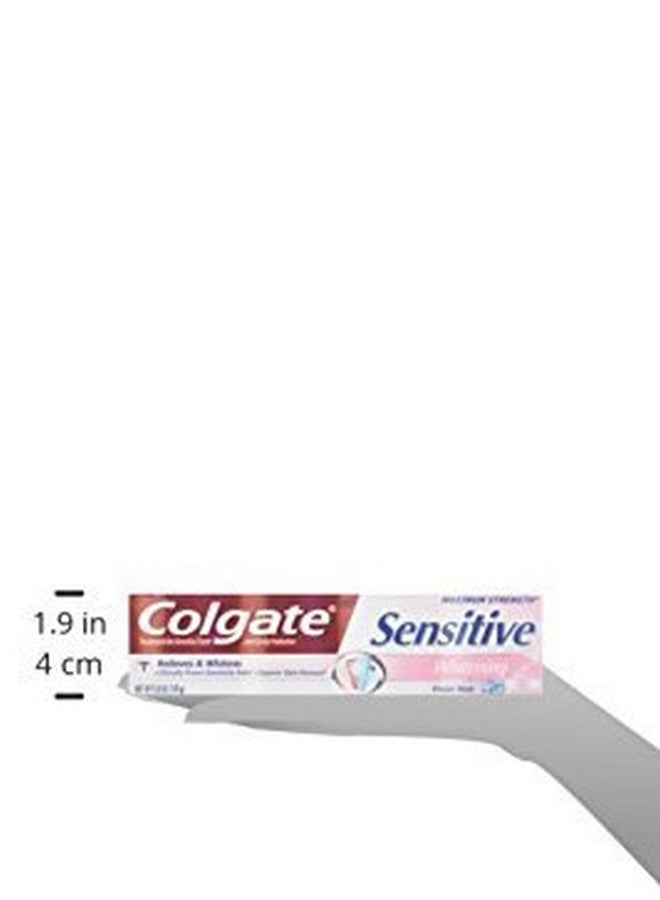 كولجيت معجون أسنان كولجيت سينس بلس، حجم 6 أونصة، أقصى قوة للأسنان الحساسة، مع تبييض الأسنان - Image 3
