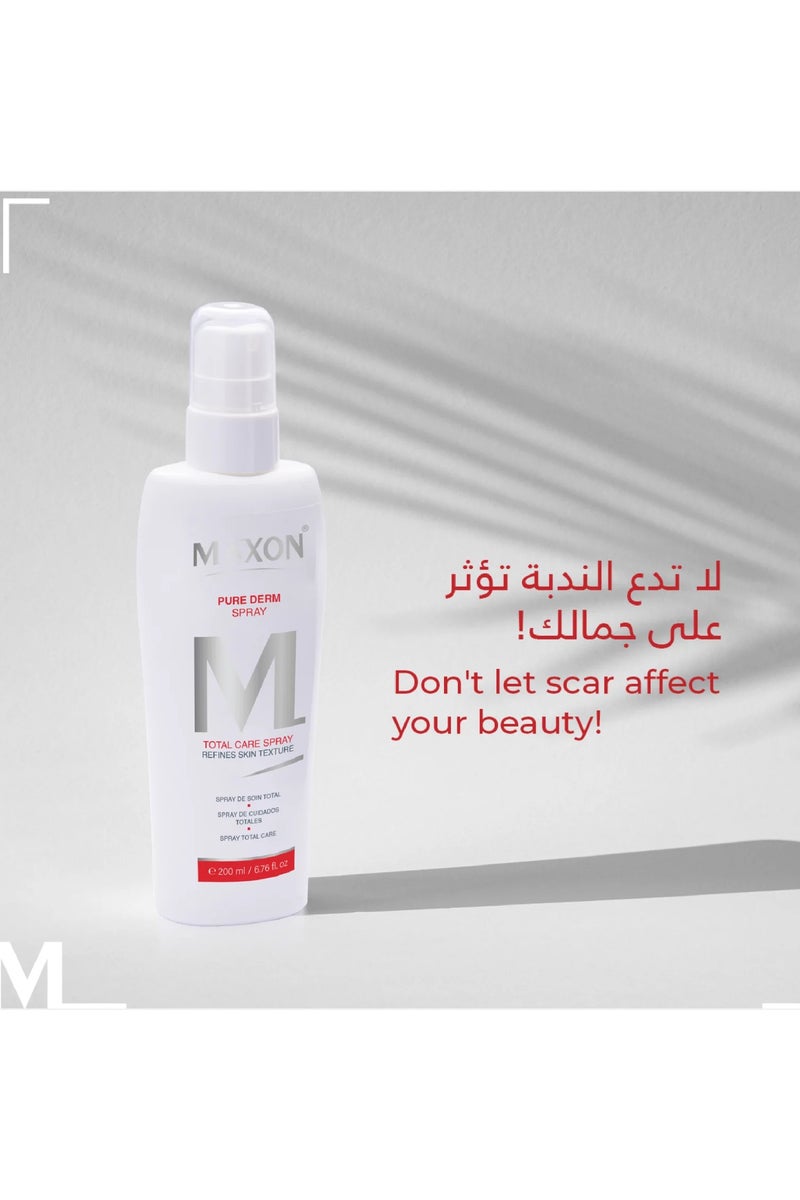 MAX-ON Pure Derm Spray â Refreshing Acne Care Mist | Controls Oil, Soothes Irritation & Prevents Breakouts â 200ml - Image 2