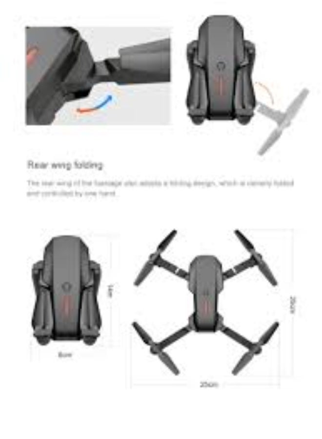 High-Definition 4K E88 Drone – Perfect for Aerial Photography & Videography - Image 2