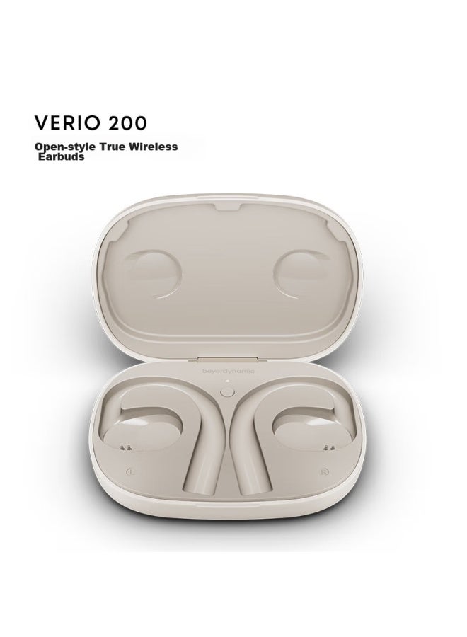 Beyer Dynamic Beyerdynamic Frio 200 Wireless Bluetooth Open-ear Headphones, Ows Ear-hook Style, Verio 200 Sports Running Long Battery Life, Comfortable To Wear, Cream White - Image 3
