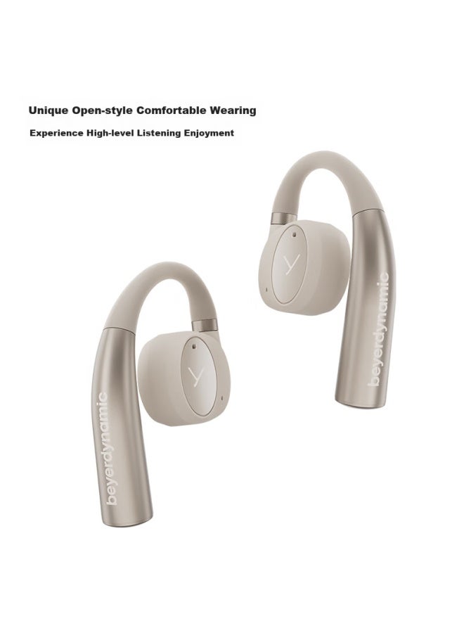 Beyer Dynamic Beyerdynamic Frio 200 Wireless Bluetooth Open-ear Headphones, Ows Ear-hook Style, Verio 200 Sports Running Long Battery Life, Comfortable To Wear, Cream White - Image 5