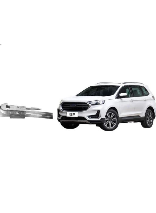 YITU Windshield Wipers Suitable For Ford Edge [2015 Model-Present], Original Size A-Grade Rubber Strips, 1 Pair - Image 1