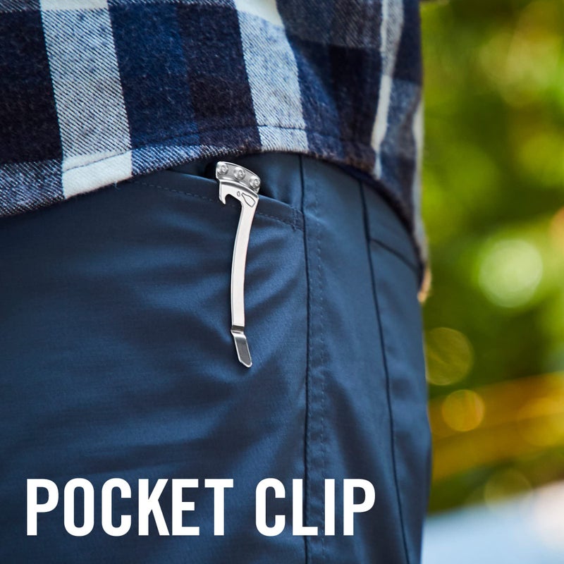 LEATHERMAN, Skeletool KBX Pocket Multitool with Knife and Bottle Opener, Stainless Steel - Image 5