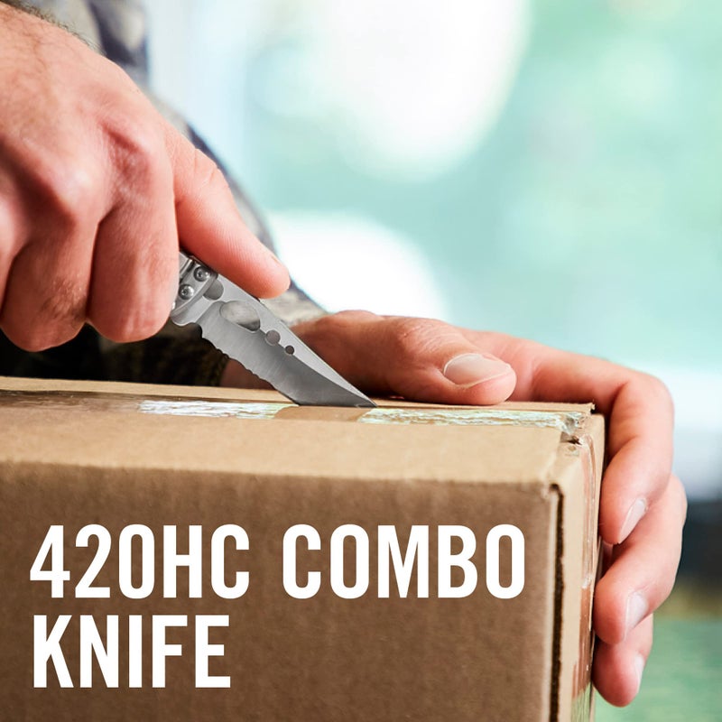 LEATHERMAN, Skeletool KBX Pocket Multitool with Knife and Bottle Opener, Stainless Steel - Image 2