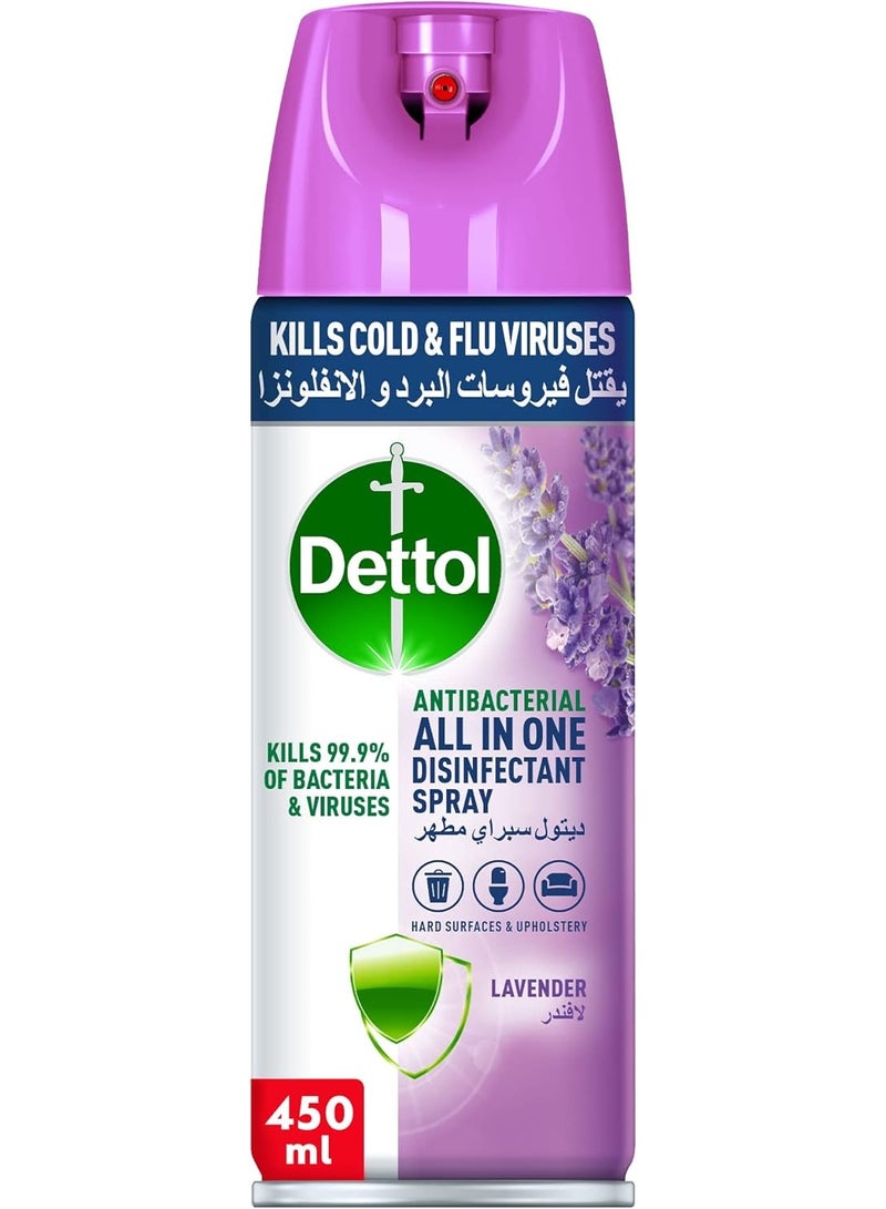 erorex Dettol All-in-One Antibacterial Disinfectant Spray: Comprehensive Protection for Your Home and Soft Surfaces - Image 1