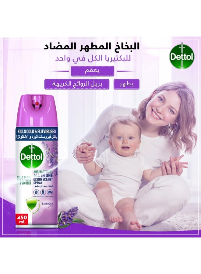 erorex Dettol All-in-One Antibacterial Disinfectant Spray: Comprehensive Protection for Your Home and Soft Surfaces - Image 2