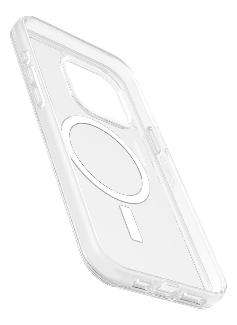 Generic - Crystal Clear Case Cover for iPhone 15 Pro Hard Back Panel Protective Case Compatible with MagSafe (Clear) - Image 1
