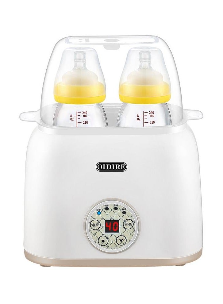 OIDIRE milk warmer, bottle warmer, sterilizer, two-in-one baby constant temperature milk regulator, multi-functional milk warmer, thermos pot artifact, baby steam sterilization