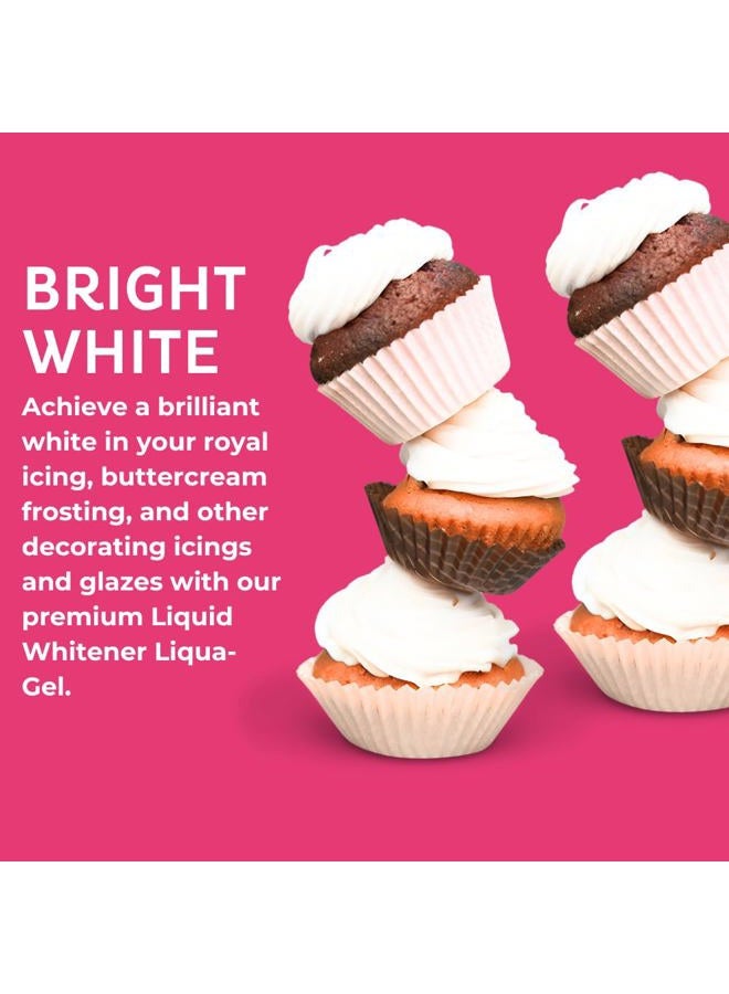 Chefmaster Liquid Whitener Food Color,16oz, White - Image 5