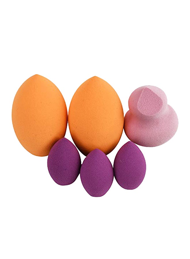 REAL TECHNIQUES Pack Of 6 Miracle Complexion Sponge Multicolour - Image 4