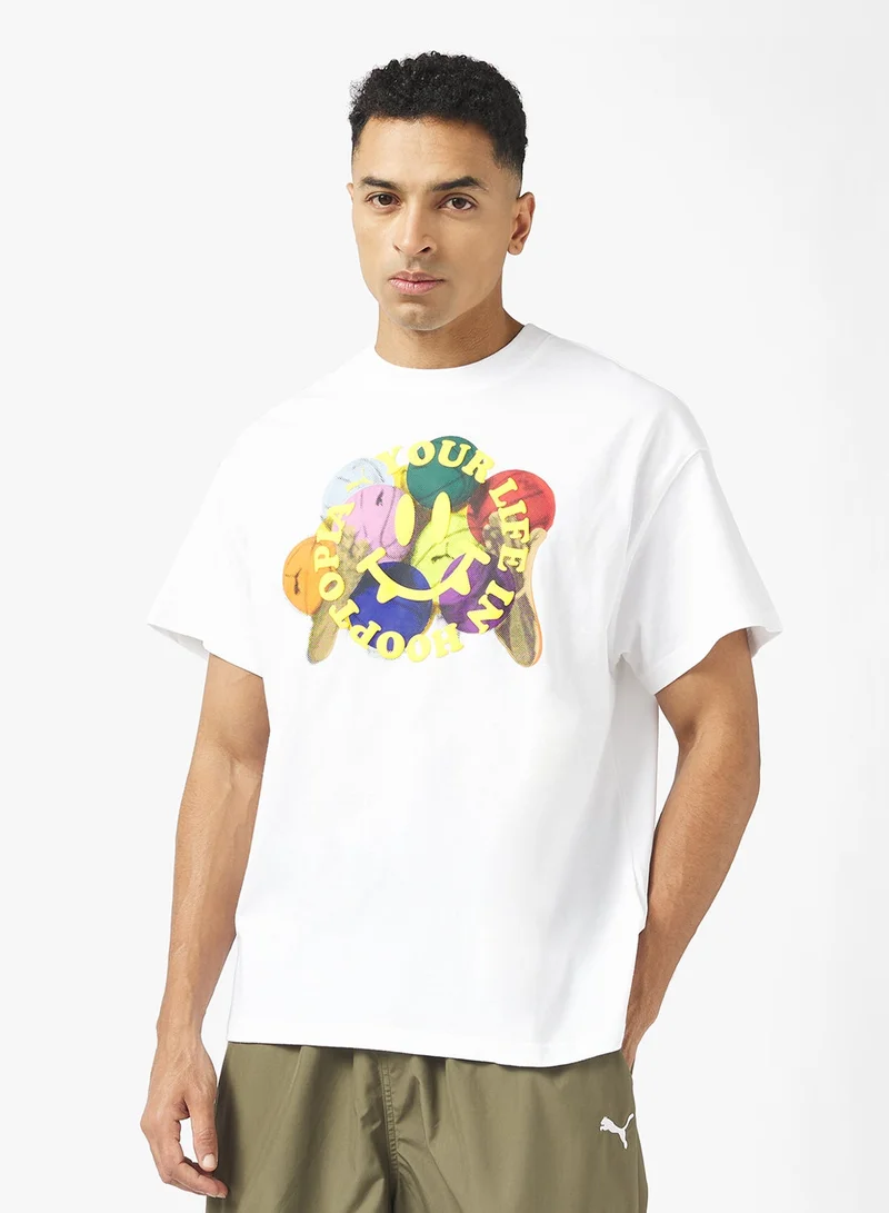 PUMA Hooptopia Is Life T-Shirt