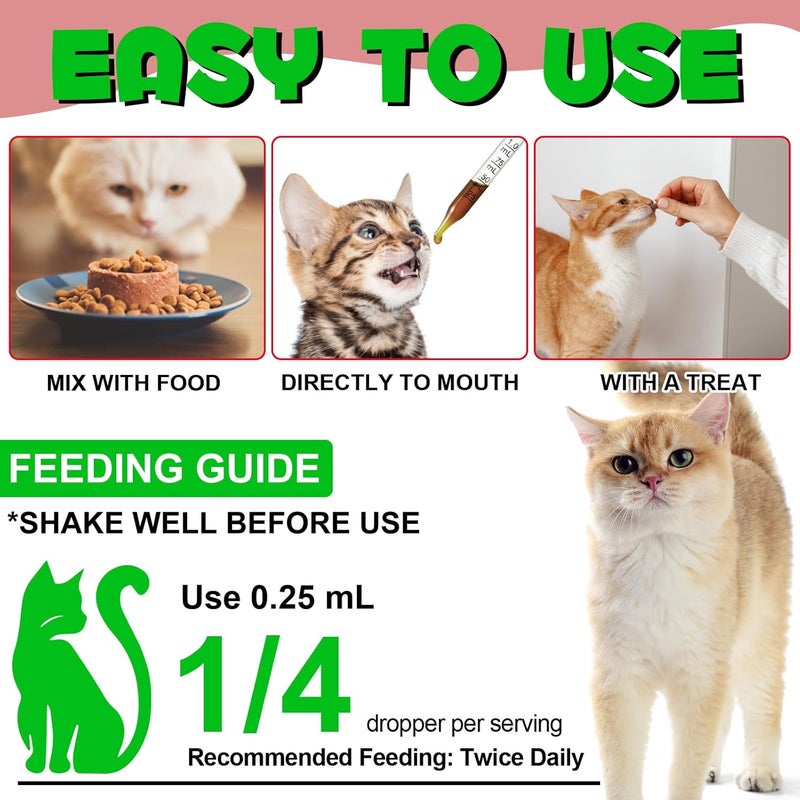 Yecuce Cost effective global grade quality Feline Urinary Tract Health, Cat UTI Remedy, Natural Herbal Supplement 2 fl oz, Supporting Regular Care for Urinary Health Surface safe - Image 2