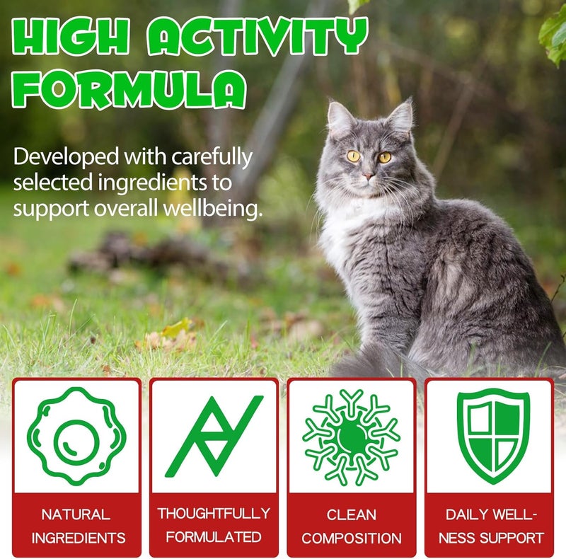 Yecuce Cost effective global grade quality Feline Urinary Tract Health, Cat UTI Remedy, Natural Herbal Supplement 2 fl oz, Supporting Regular Care for Urinary Health Surface safe - Image 3