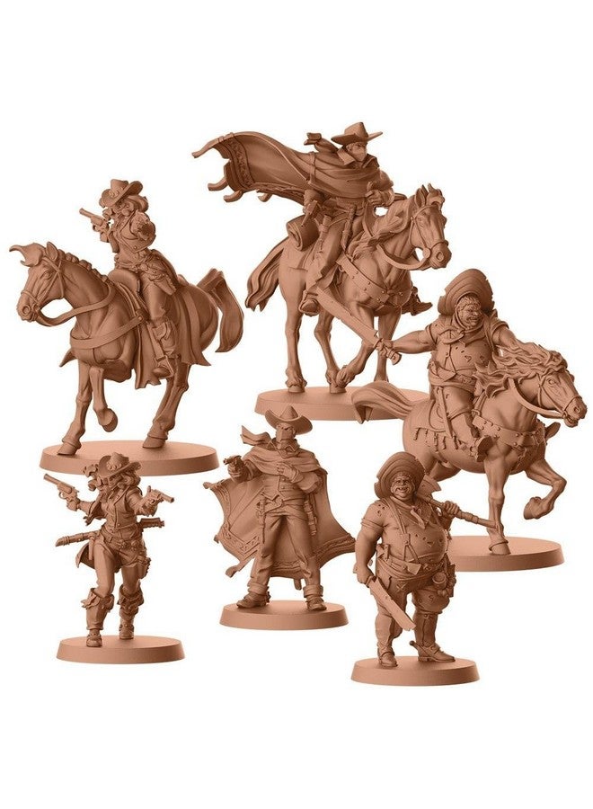 CMON Zombicide Running Wild Expansion - Ride or Die in The Undead West! Cooperative Strategy Game with Tabletop Miniatures, Ages 14+, 1-6 Players, 45-60 Min Playtime, Made by CMON - Image 4