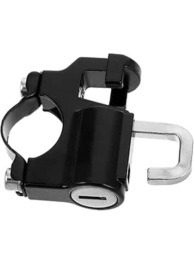 Heavy Duty Motorcycle Security Hook Anti Theft Lock For Scooter Handlebar - Image 1