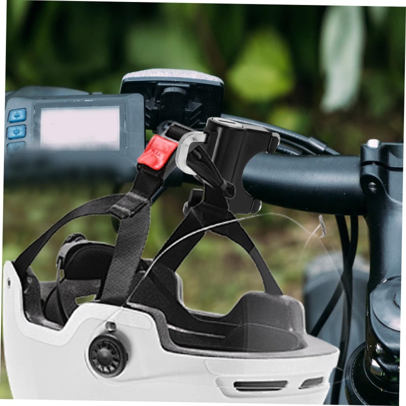 Heavy Duty Motorcycle Security Hook Anti Theft Lock For Scooter Handlebar - Image 5
