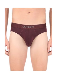 Jockey IC31 Men Supima Cotton Elastane Stretch Solid Brief with Ultra soft Waistband