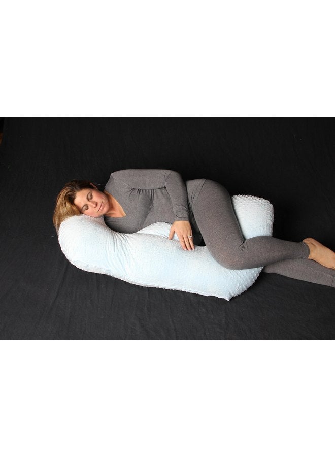 Twin Z PIllow Twin Z Cover Blue - Cover ONLY - Image 4