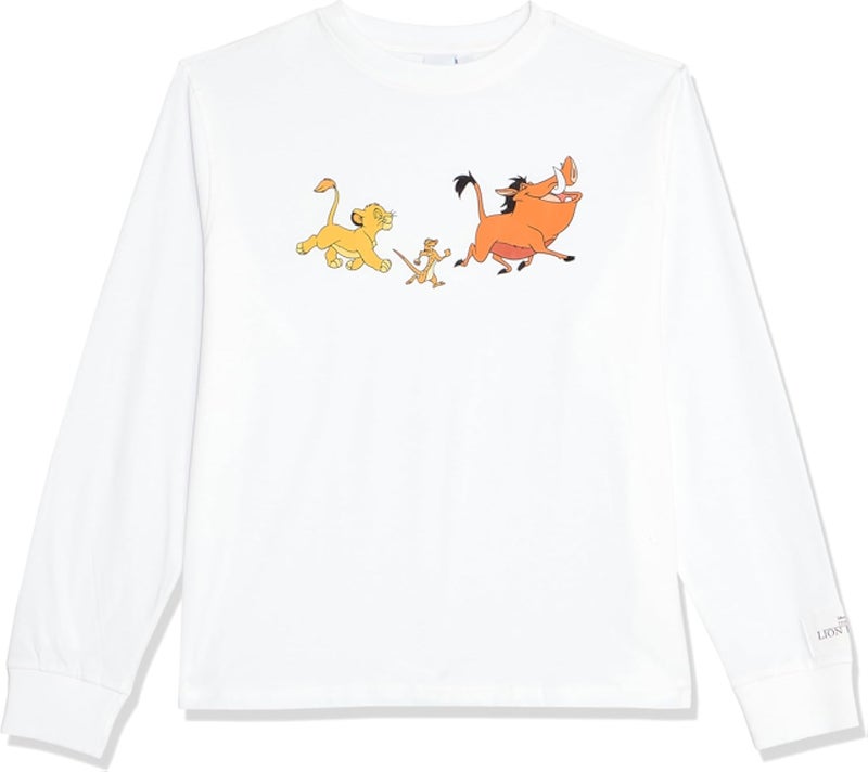 LION KING LS T-SHIRTWhiteXL, White
