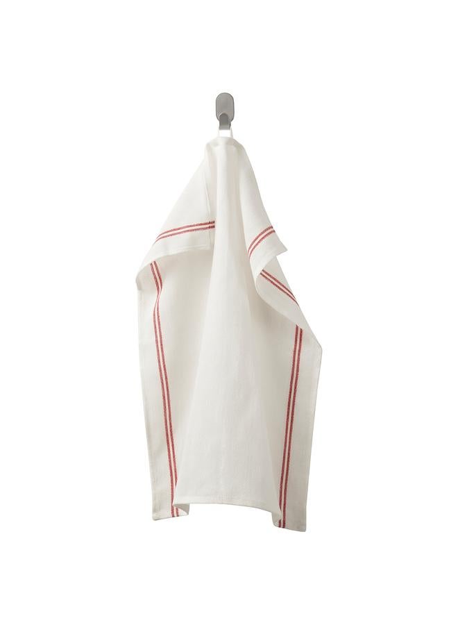 Tea towel, red, 45x60 cm  - Image 1