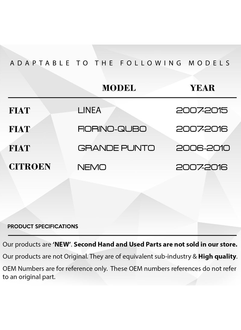 DNC Auto Part - Radio CD Button For Fiat Linea - Image 1
