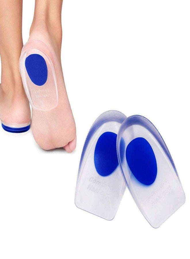 Generic Silicone Gel Heel Pad Socks for Pain Relief, Blue, Women, Adult Women, Foot Pain Sufferers, Unisex, Heel Pad Socks, Heel Support and Cushioning, 1 Count - Image 3
