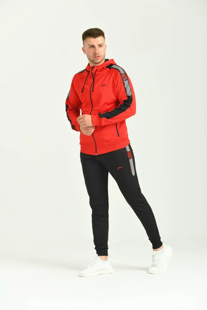 Cramp Spor Sleeve Printed Diving Fabric Tracksuit Set