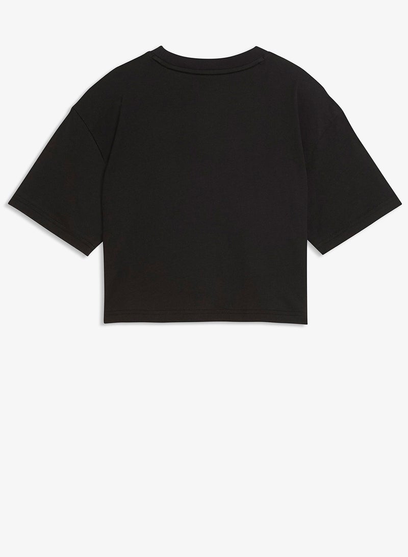 بوما تيشيرت بشعار الشباب الأساسي بلونين رقم - Image 2