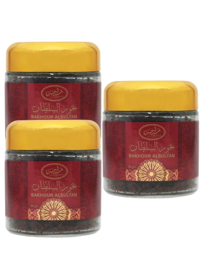 Bakhoor 3 Pieces Bakhoor Hayam Al Oud 30g - Image 1