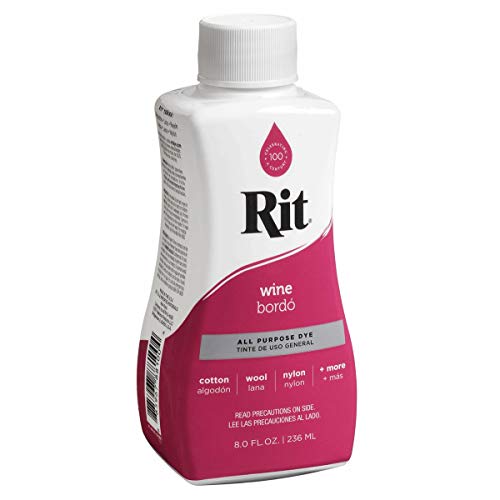 Rit Dye All Purpose Liquid Dye, Wine, 236ml - Image 1