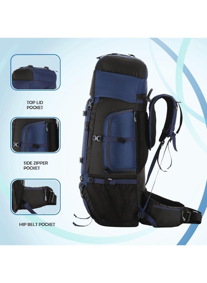 TRAWOC 80L Travel Backpack for Outdoor Sport Camp Hiking Trekking Bag Camping Rucksack - Image 3