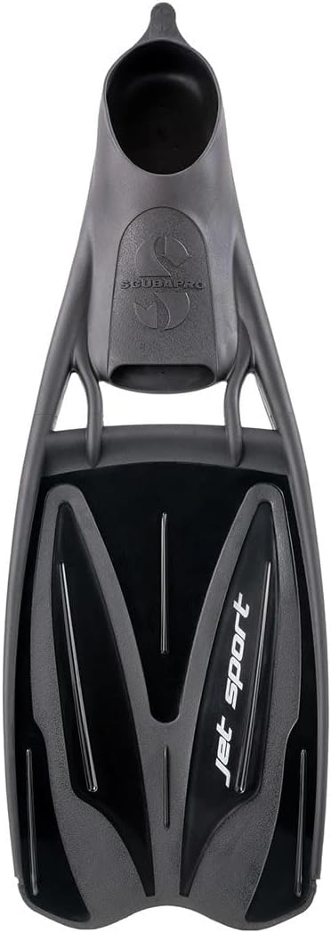 Scubapro Jet Sport Full Foot Fin  Black XLarge - Image 2