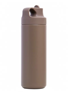 HYDROBREW Double Wall Insulated Sports Water Bottle 550Ml - Khaki  - Image 2
