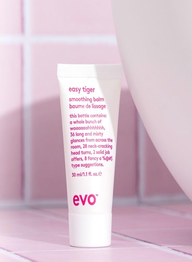 EVO Easy Tiger Smoothing Cream for Thick & Coarse Hair - Heat Protection, Frizz Control & Style - 1 fl oz, Travel Size - Image 5