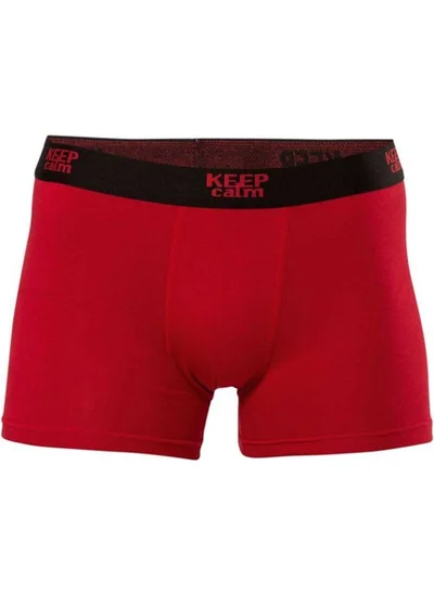 Anıt 6 Pieces Claret Red Color Lycra Modal Boxer