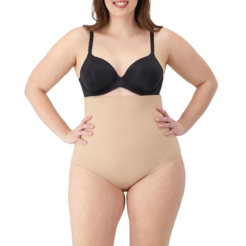 Maidenform Women’s Firm Control High Waist Shapewear Fajas Brief FL1854y, Latte Lift, X-large - Image 1