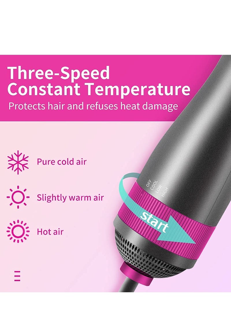 2-in-1 Pet Hair Dryer Brush for Small and Medium Dogs and Cats - Professional Silent Dryer with 2 Heat Settings and 3 Adjustable Airflow Levels. Perfect for Home Grooming! - Image 4