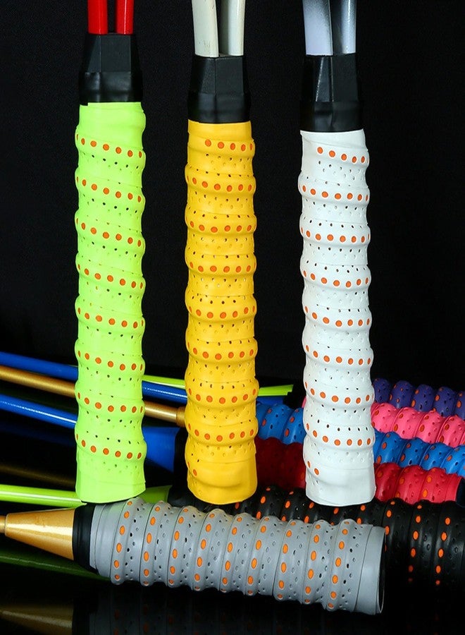 DIANZHU 6 Pieces Tennis Squash Badminton Pickleball Racket Overgrips Grip Tape for Anti-Slip and Absorbent Grip - Image 4