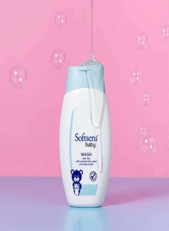 Softsens Baby TEAR FREE Baby Wash with natural milk cream & shea butter (200ml x Pack of 3) - Image 5