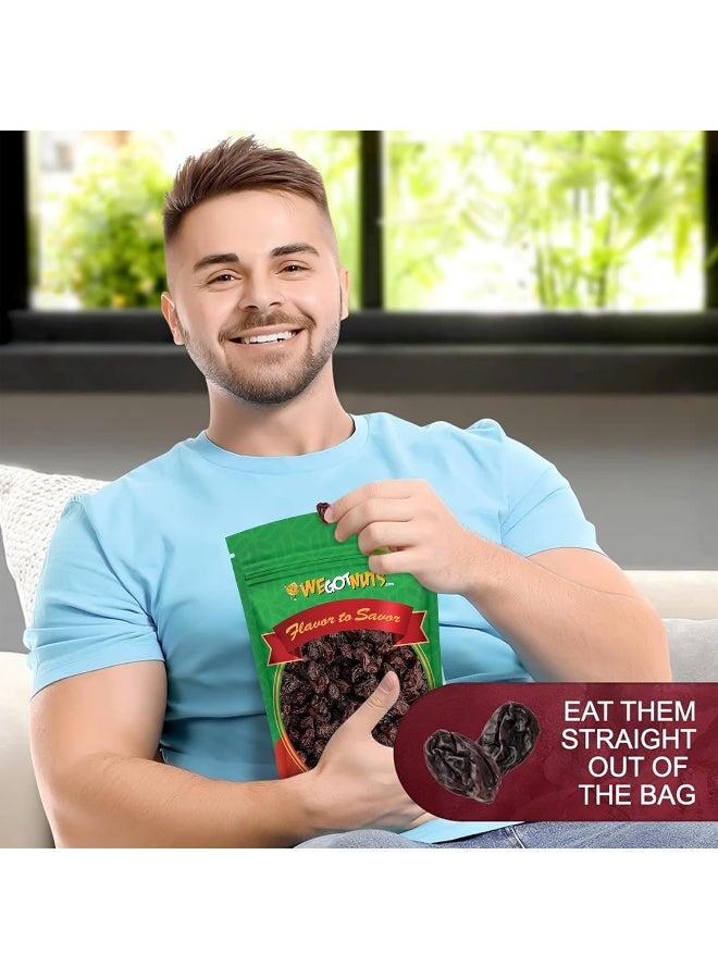We Got Nuts Dried Dark Raisins, 5 lb in Resealable Bag • Natural and Healthy Snack, Premium Quality - Image 5
