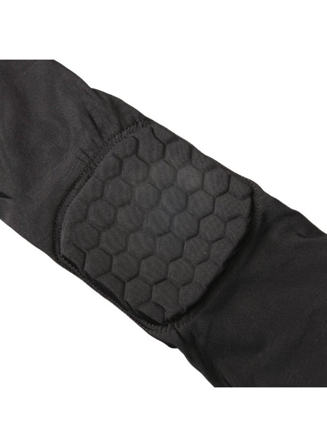 McDavid مك ديفيد 6500 كم ذراع كرة السلة وكرة القدم واللياقة البدنية سريع الجفاف وممتص العرق بتقنية خلية النحل مضاد للصدمات ومضاد للسقوط باللون الأسود مقاس M - Image 2