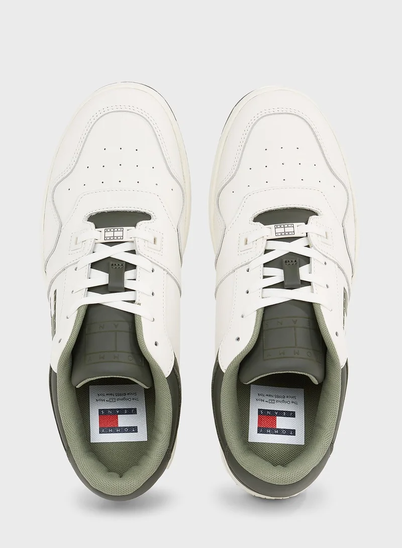 TOMMY JEANS Basket Lace Up Sneakers