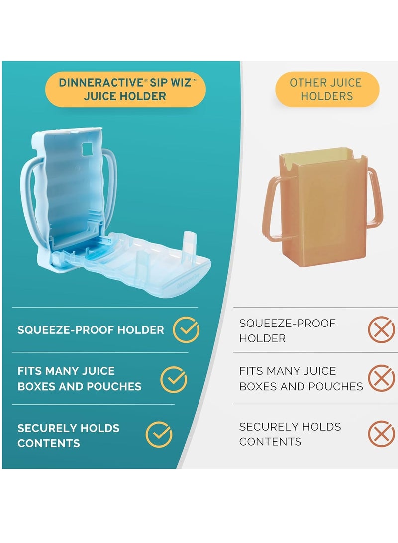 عام SIP Wiz - حامل حقيبة الطفل لا يوجد أكياس طعام حقيبة وذات صندوق عصير - مضاد للنسج الزبادي. - Image 5