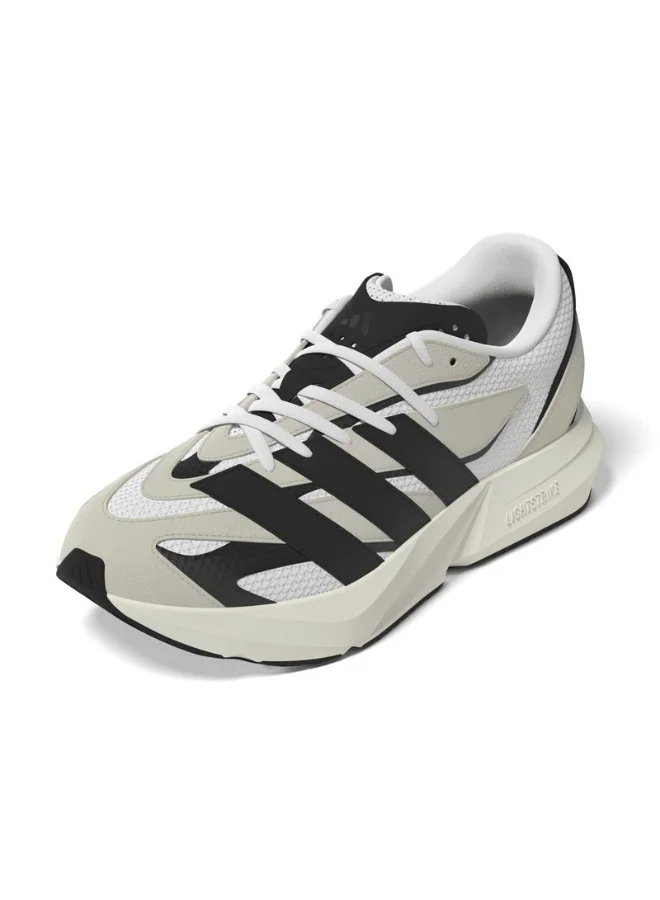 Adidas Adidas Lightblaze Beige Sportswear Shoes For Men 6.5