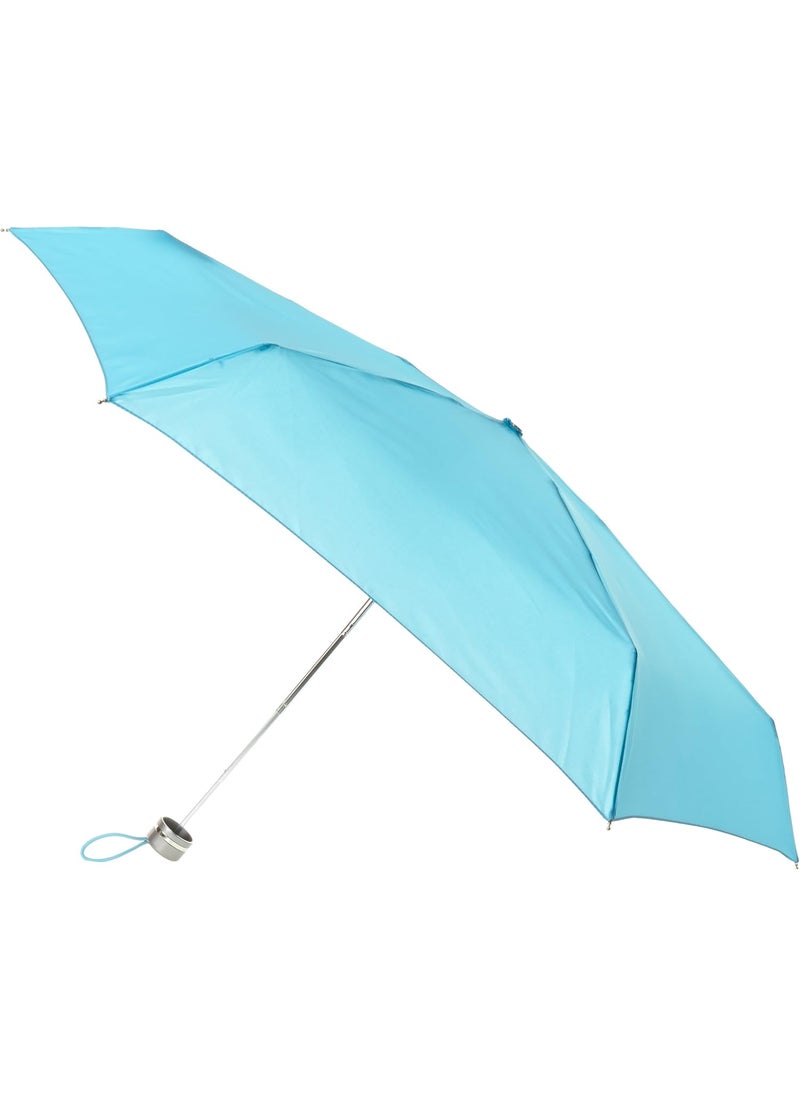 Totes - totes Classics Micro Manual Compact Umbrella Blue One Size - Image 1