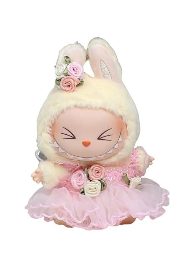 Arabest Luxurious Chic Apparel Set for 17cm Labubu Dolls, Premium Fashion Accessories, High-End Doll Outfit (Style I)  - Image 1